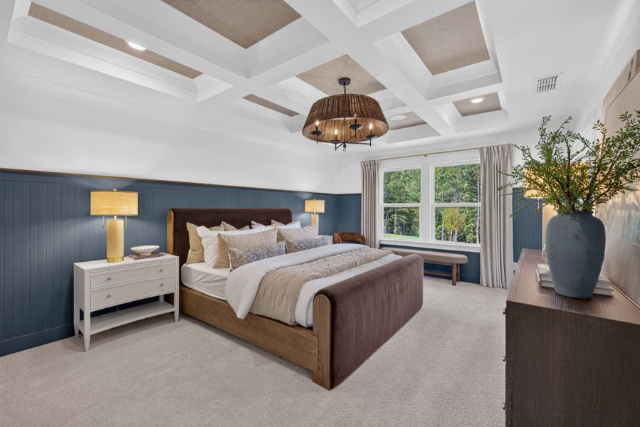 Representative furnished interior of a home built from the Newlyn by Pulte Homes in Bristol, Dawsonville (Image 9).
