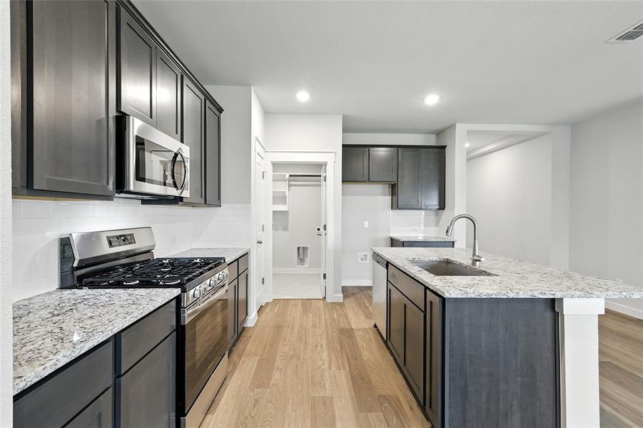 Furnished interior view inside a new home in Simpson Crossing, Princeton (Image 15). Furnished interior view inside a new home in Simpson Crossing, Princeton (Image 15).