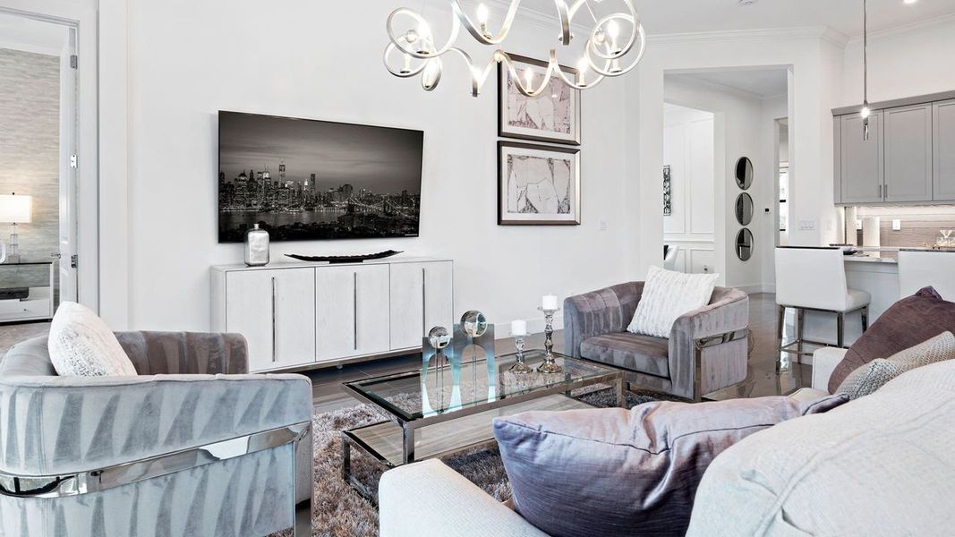 Great Room - Model Shown from sister community Great Room - Model Shown from sister community