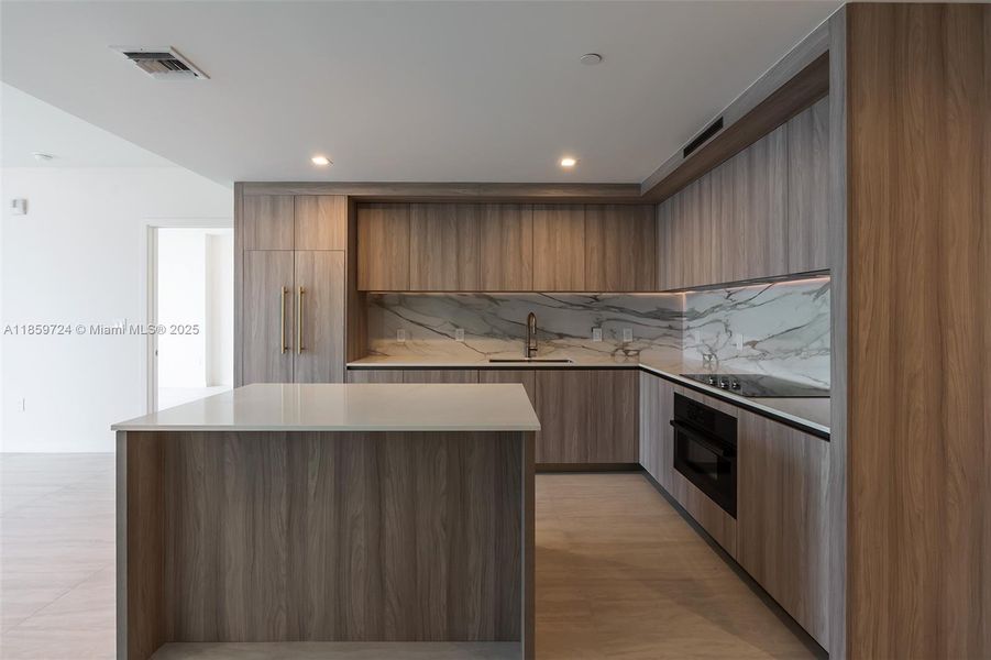 Furnished interior view inside a new home in , Miami (Image 10).