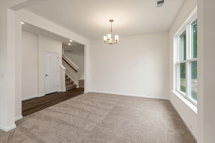 Spacious, unfurnished interior of a new home in Oakley Pointe, Moncks Corner (Image 40). Spacious, unfurnished interior of a new home in Oakley Pointe, Moncks Corner (Image 40).