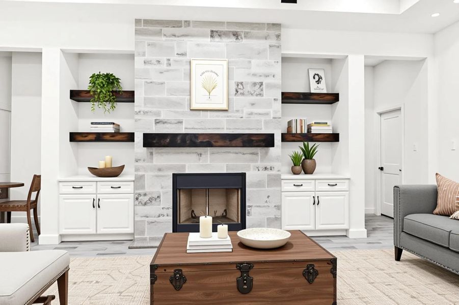 Amazing Fireplace and Built-Ins Amazing Fireplace and Built-Ins