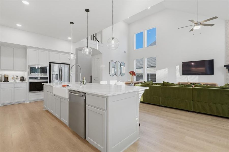 Furnished interior view inside a new home in Sonoma Verde, McLendon-Chisholm (Image 30).