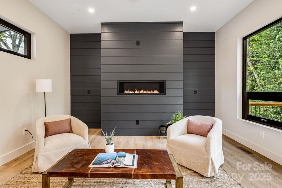 Furnished interior view inside a new home in , Asheville (Image 6). Furnished interior view inside a new home in , Asheville (Image 6).