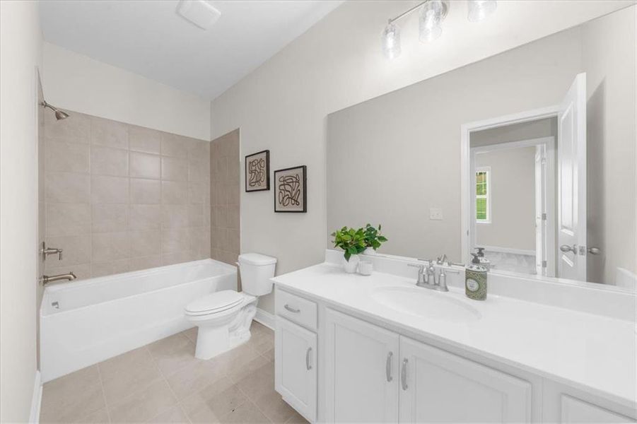 Furnished interior view inside a new home in River Rock, Ball Ground (Image 3).