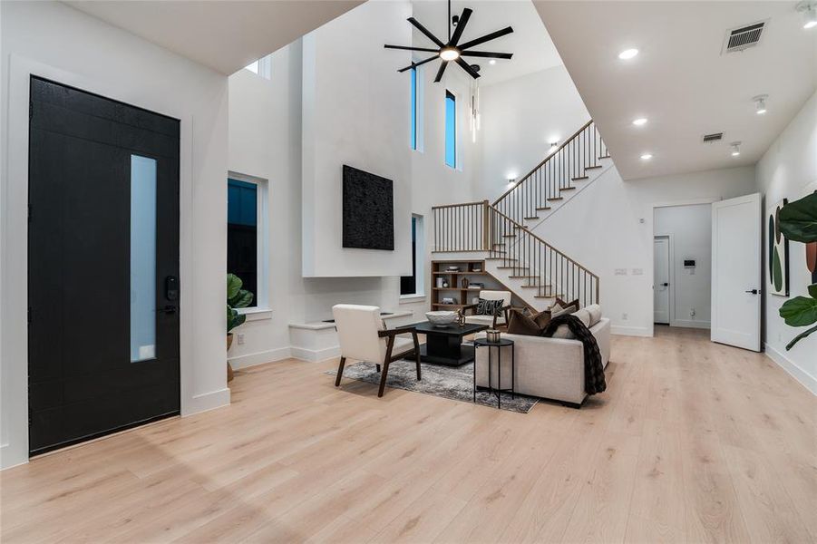 Furnished interior view inside a new home in , Dallas (Image 13).