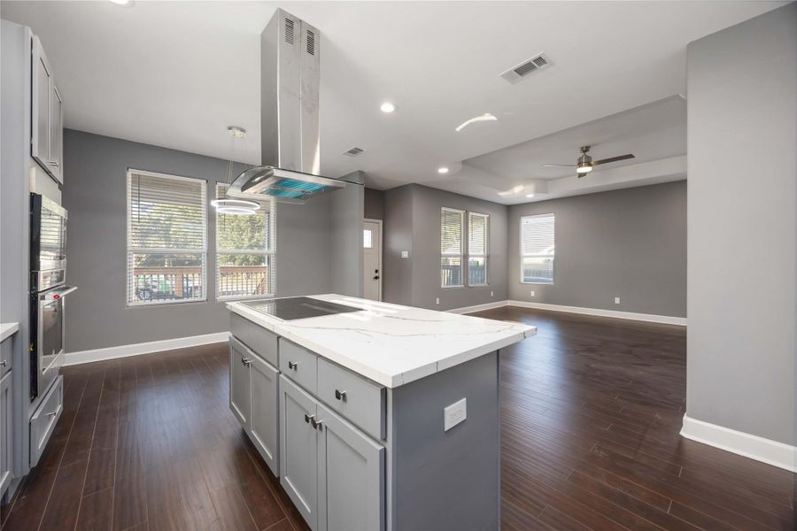 Furnished interior view inside a new home in , Houston (Image 15).