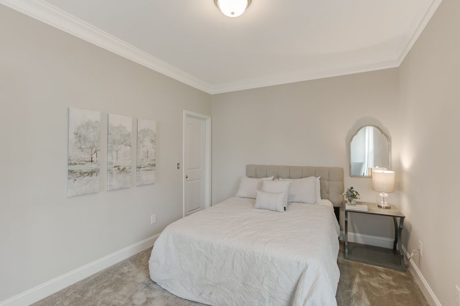 Furnished interior in a model home at Miller's Reserve in Winston-Salem (Image 8).