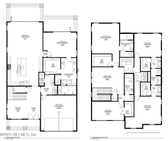 2D floor plan layout of this home in , Jacksonville, FL (Image 3). 2D floor plan layout of this home in , Jacksonville, FL (Image 3).