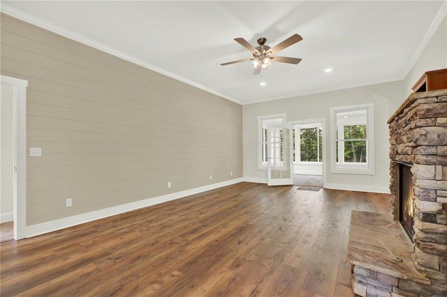 Spacious, unfurnished interior of a new home in , Canton (Image 20).