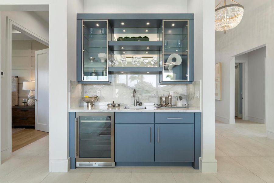 Furnished interior view inside a new home in , Port St. Lucie (Image 28).