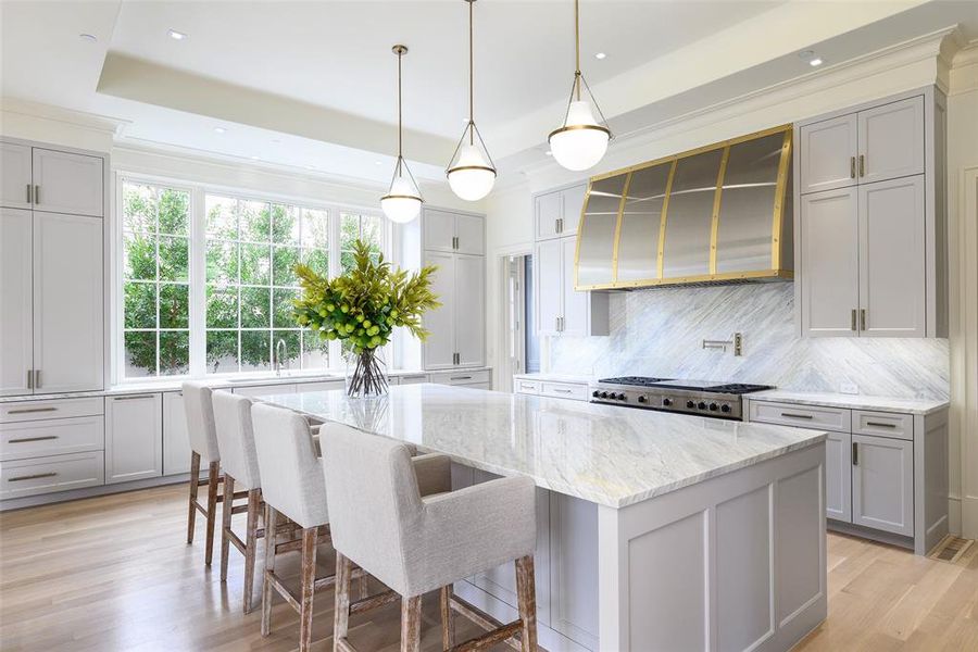 Furnished interior view inside a new home in , Highland Park (Image 9).