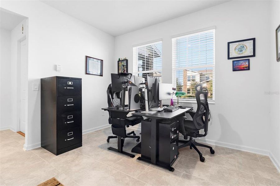 Furnished interior view inside a new home in Rhett's Ridge: Legacy Collection, Apopka (Image 17).