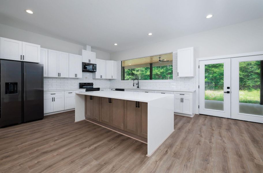 Furnished interior view inside a new home in , Trinity (Image 9).