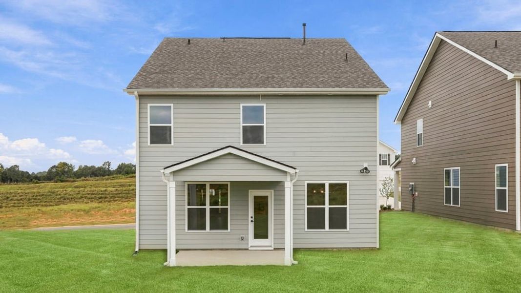 Exterior details and patio area of a home in Sycamore Cove, Woodruff (Image 23).