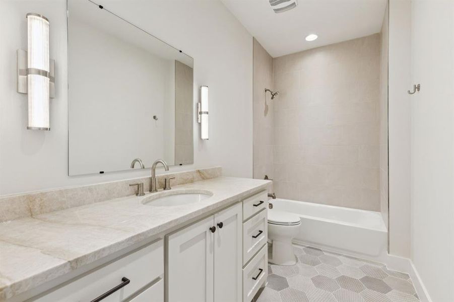 Furnished interior view inside a new home in , Roanoke (Image 5).