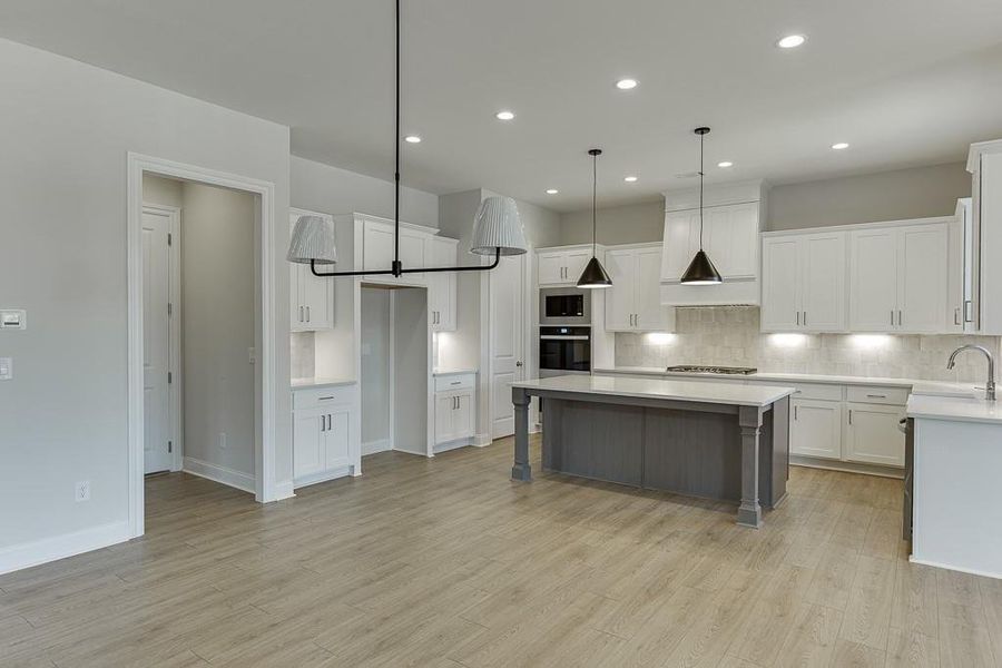 Furnished interior view inside a new home in , Buford (Image 11).