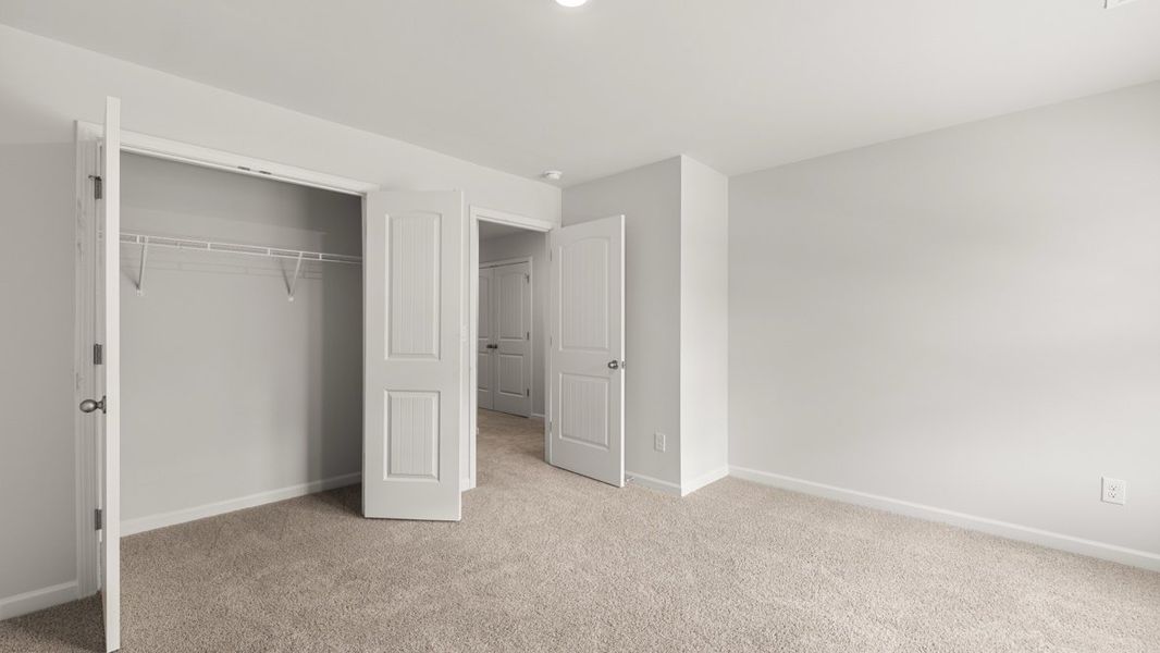 Representative unfurnished interior of a home built from the HALTON by D.R. Horton in Lost Creek, Dallas (Image 48).