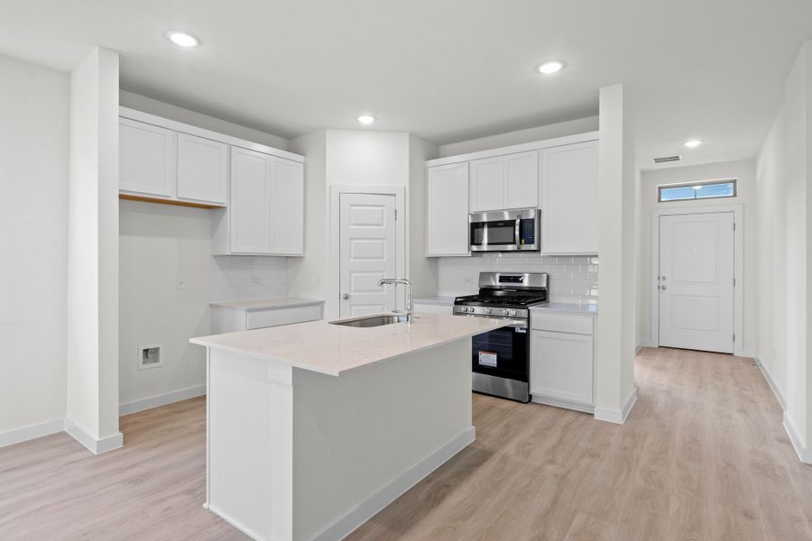 Furnished interior view inside a new home in Prairie Winds, Hutto (Image 9).
