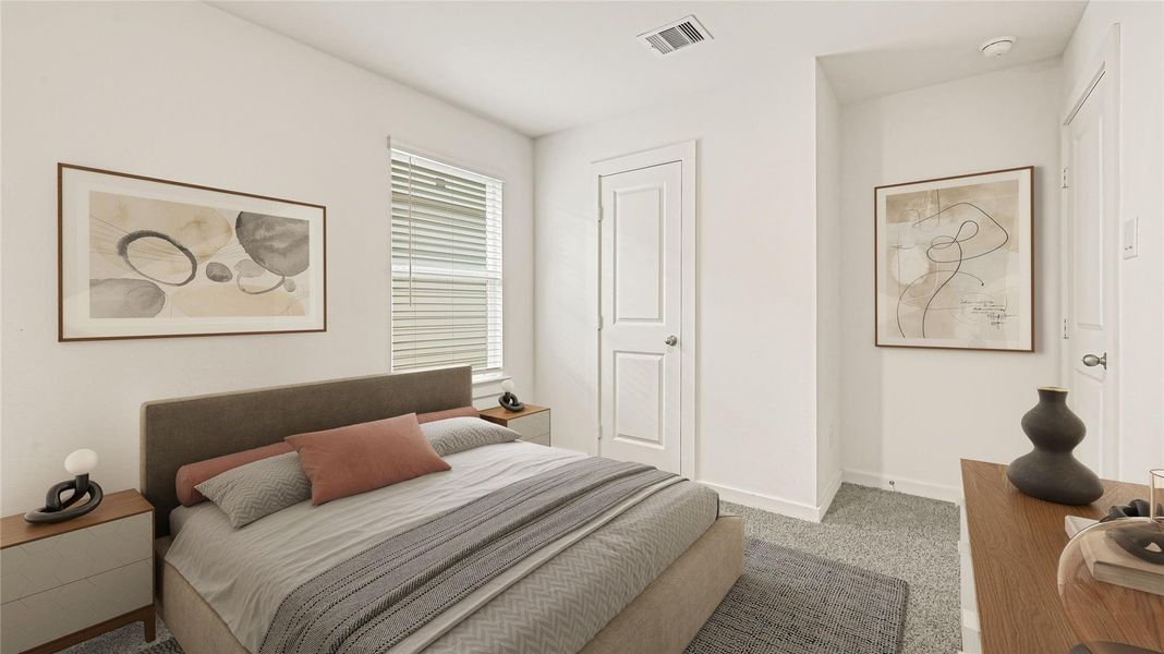 Furnished interior view inside a new home in Holly Ridge, Rosenberg (Image 8).