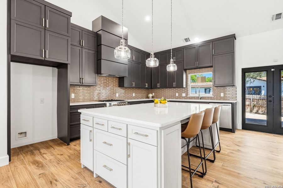 Furnished interior view inside a new home in , Terrell Hills (Image 9).