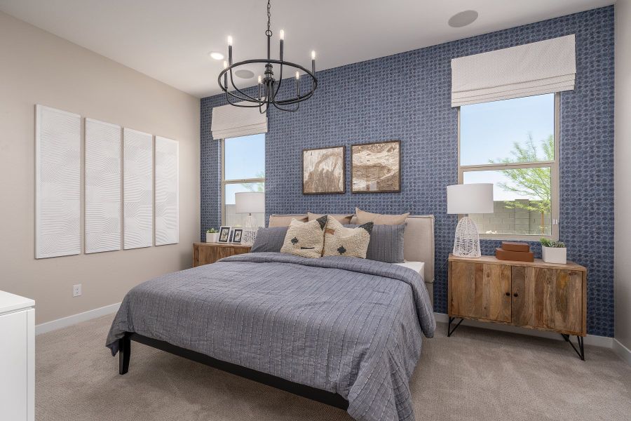 Representative furnished interior of a home built from the Madera 5G by Risewell Homes in Wildera, San Tan Valley (Image 11).