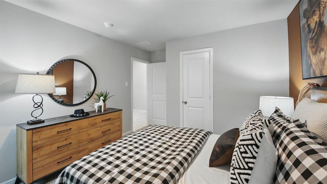Furnished interior view inside a new home in Hickory Grove, Krum (Image 17).
