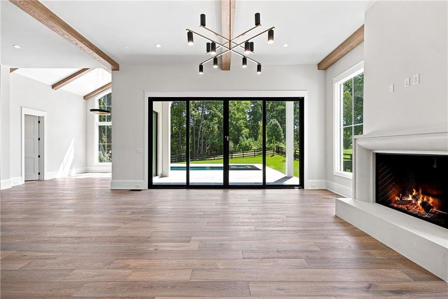 Spacious, unfurnished interior of a new home in , Milton (Image 66).