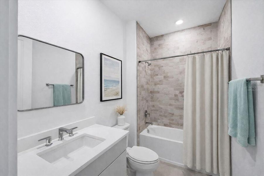 Furnished interior view inside a new home in , Venice (Image 12).