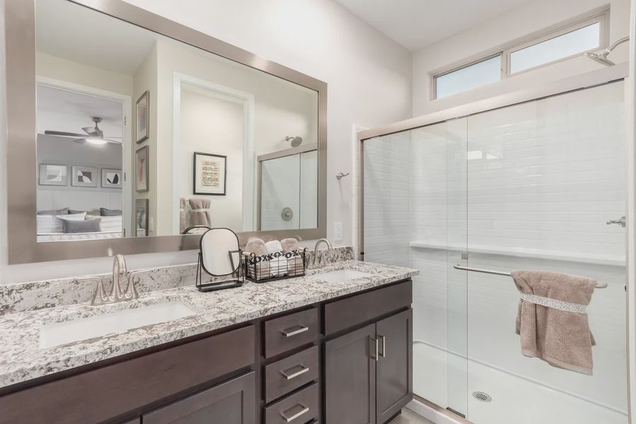 Furnished interior view inside a new home in Avanti at Granite Vista, Waddell (Image 13).