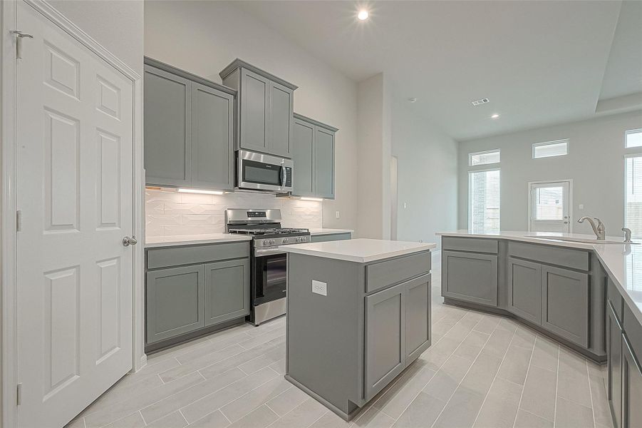 Furnished interior view inside a new home in , Dayton (Image 5).