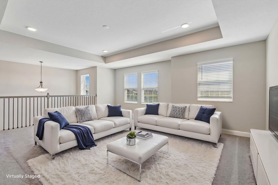 Game Room - Virtually Staged