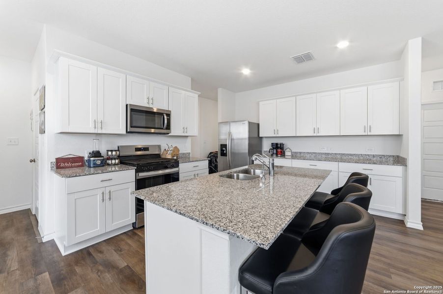 Furnished interior view inside a new home in Corley Farms, Boerne (Image 10).