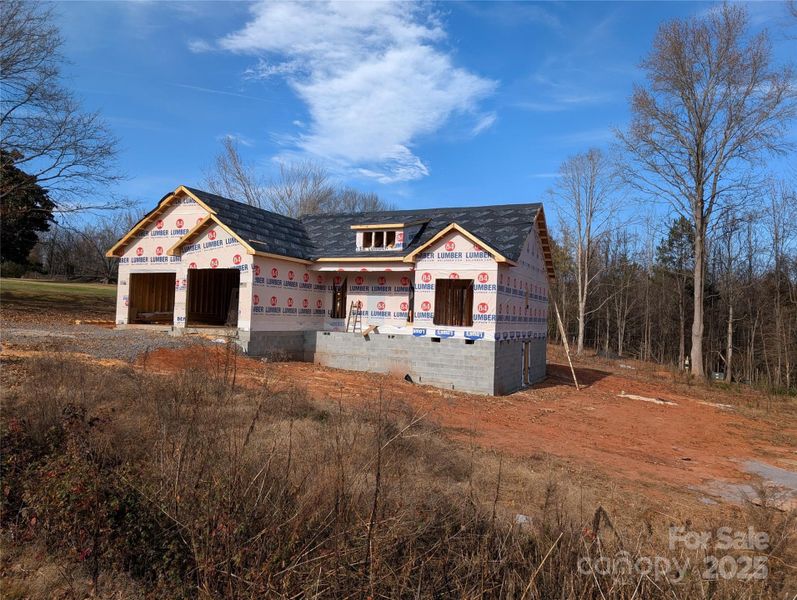 In-progress construction of a new home in , Hickory, NC (Image 4).