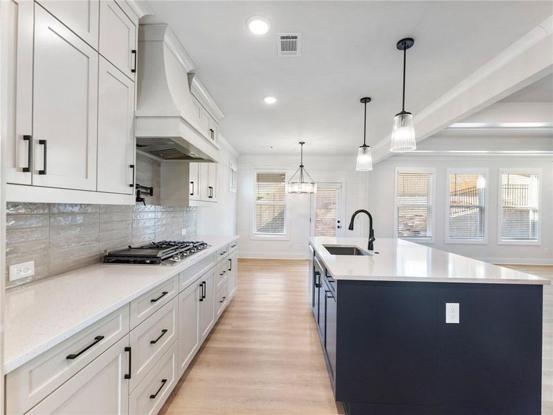Furnished interior view inside a new home in , Buford (Image 7).