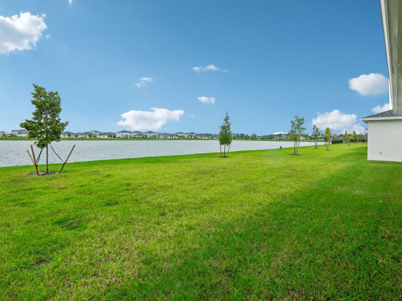 Exterior of the Coral floorplan at 6398 NW Sweetwood Dr