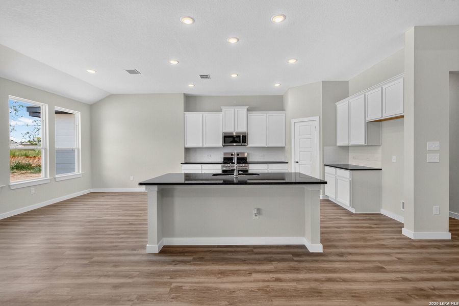 Furnished interior view inside a new home in Jordan's Ranch, San Antonio (Image 8).