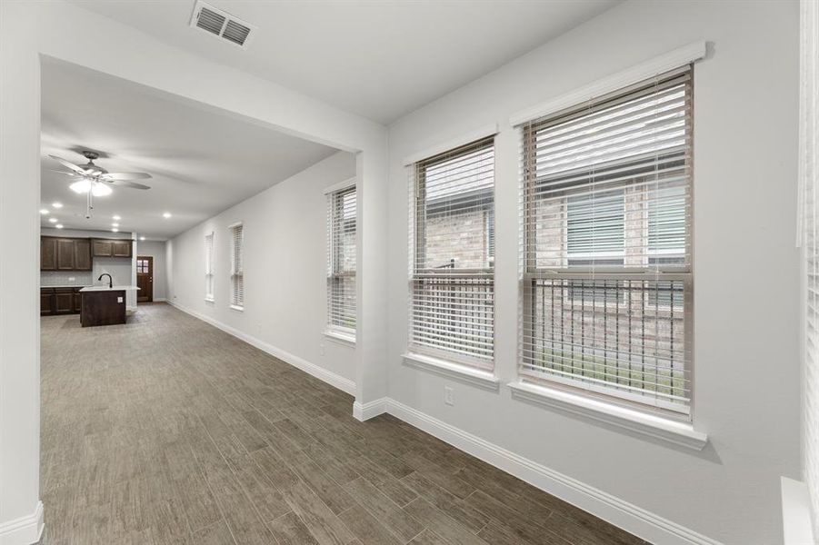 Spacious, unfurnished interior of a new home in , Midlothian (Image 15). Spacious, unfurnished interior of a new home in , Midlothian (Image 15).