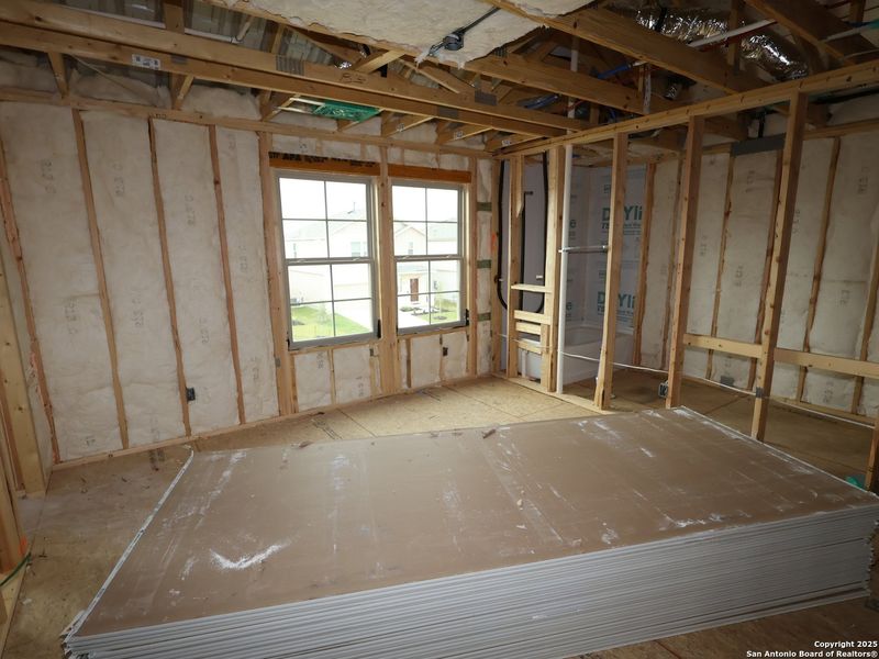 In-progress construction of a new home in Winding Brook, San Antonio, TX (Image 27).