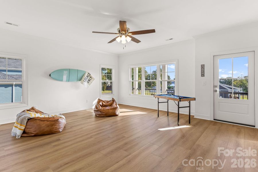 Furnished interior view inside a new home in , Denver (Image 33).