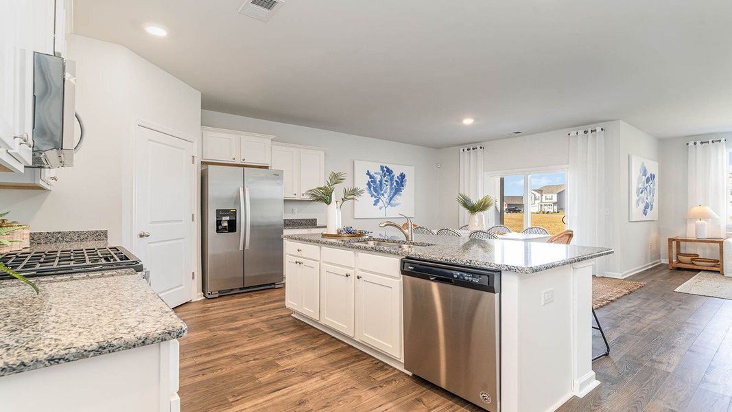 Representative furnished interior of a home built from the CALI by D.R. Horton in Harper Meadows, Loris (Image 11).