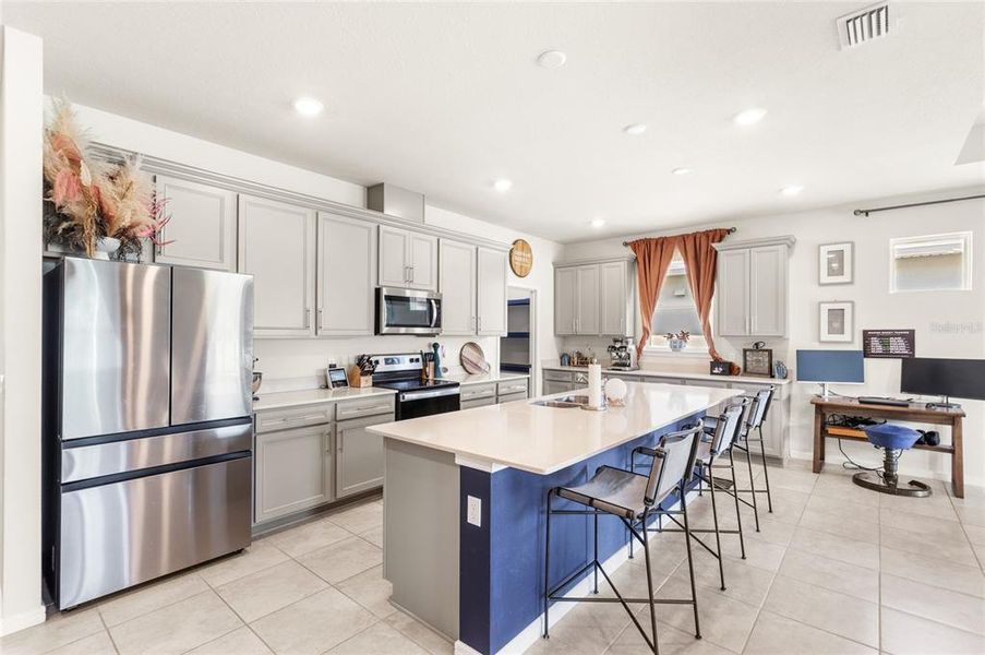 Furnished interior view inside a new home in , Kissimmee (Image 18). Furnished interior view inside a new home in , Kissimmee (Image 18).