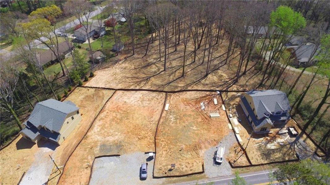 Site preparation for new homesites in , Stone Mountain (Image 48).