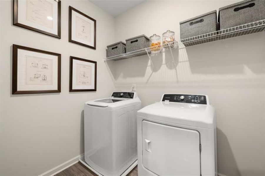 Close-up of interior finishes inside a home in Jameson Towns, Villa Rica (Image 17).