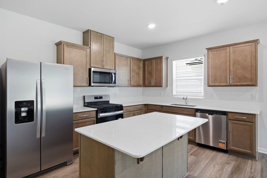 Furnished interior view inside a new home in Carpenter Falls, Durham (Image 15).