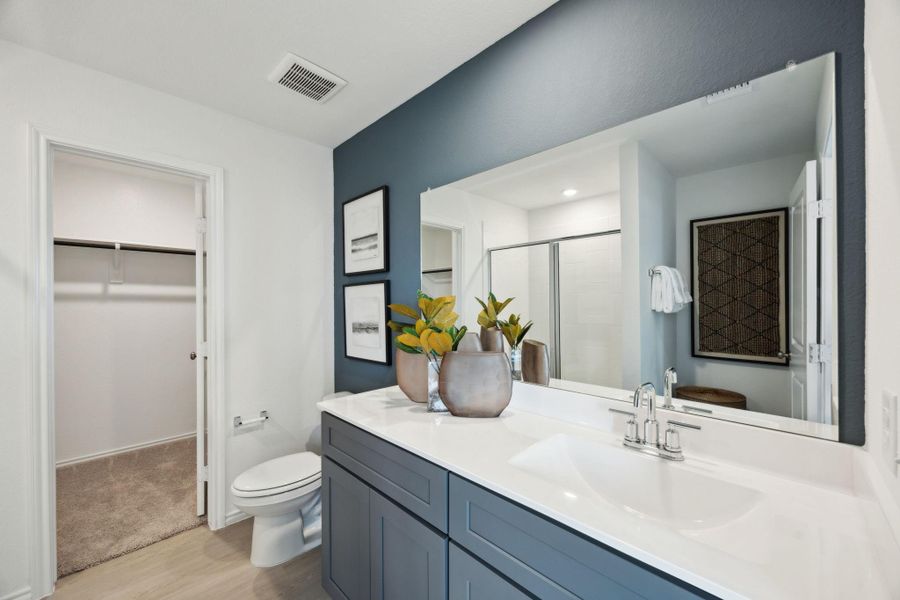 Furnished interior view inside a new home in Windcress, Cove (Image 10).