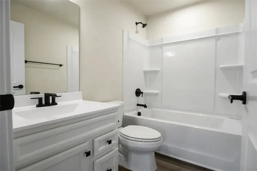 Furnished interior view inside a new home in Townes At Abner Creek, Greer (Image 5).