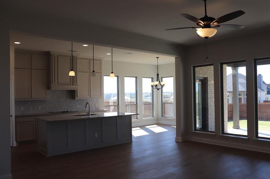Furnished interior view inside a new home in Bull Hide Estates, Hewitt (Image 8). Furnished interior view inside a new home in Bull Hide Estates, Hewitt (Image 8).