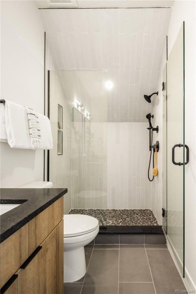 Furnished interior view inside a new home in , Denver (Image 20).