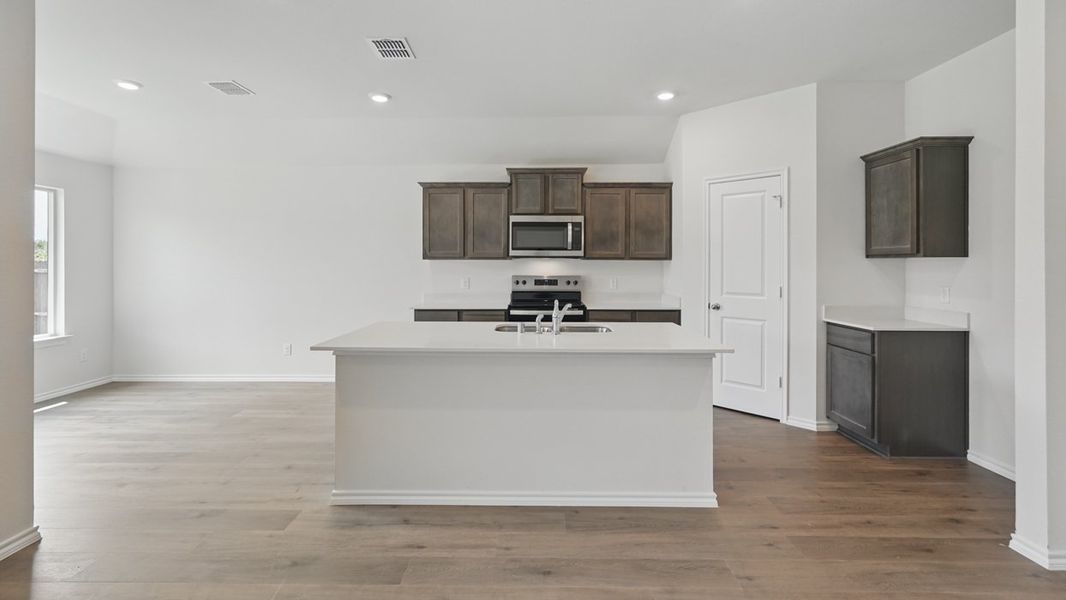 Furnished interior view inside a new home in Waverly Estates, Josephine (Image 6).